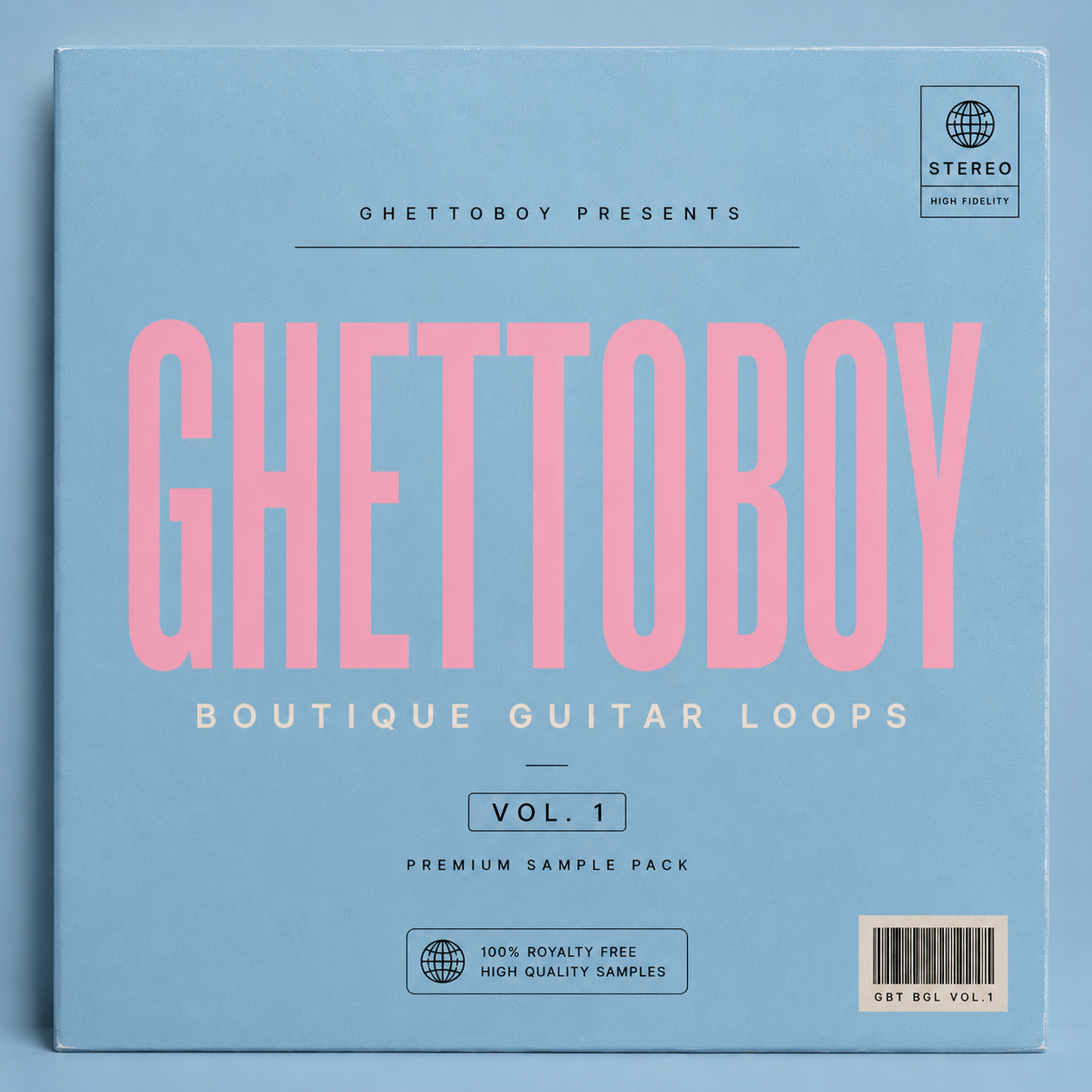 GHETTOBOY — Boutique Guitar Loops Vol. 1 cover art by GHETTOBOY